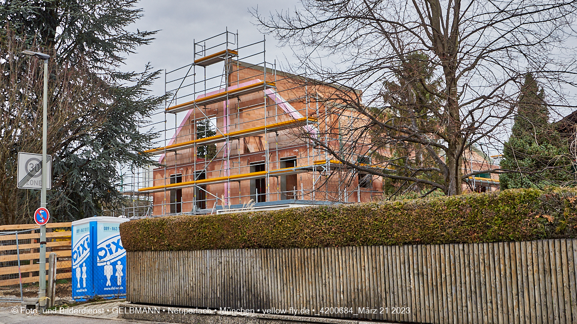 21.03.2023 - Baustelle und Wohnanlage Niederalmstraße 16
